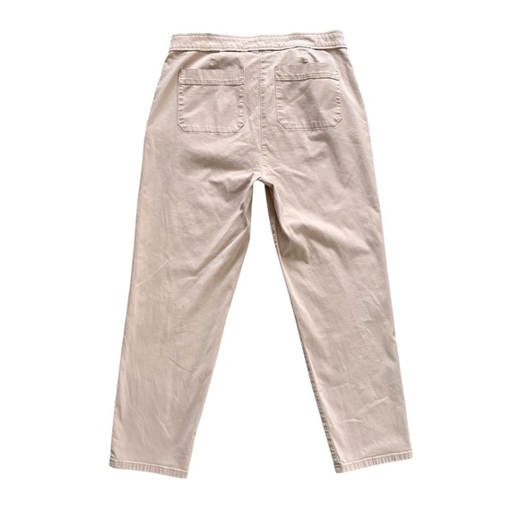 Eileen Fisher Tan Organic Cotton Stretch Ankle Comfort Chino Pants Size 12 - Picture 11 of 15